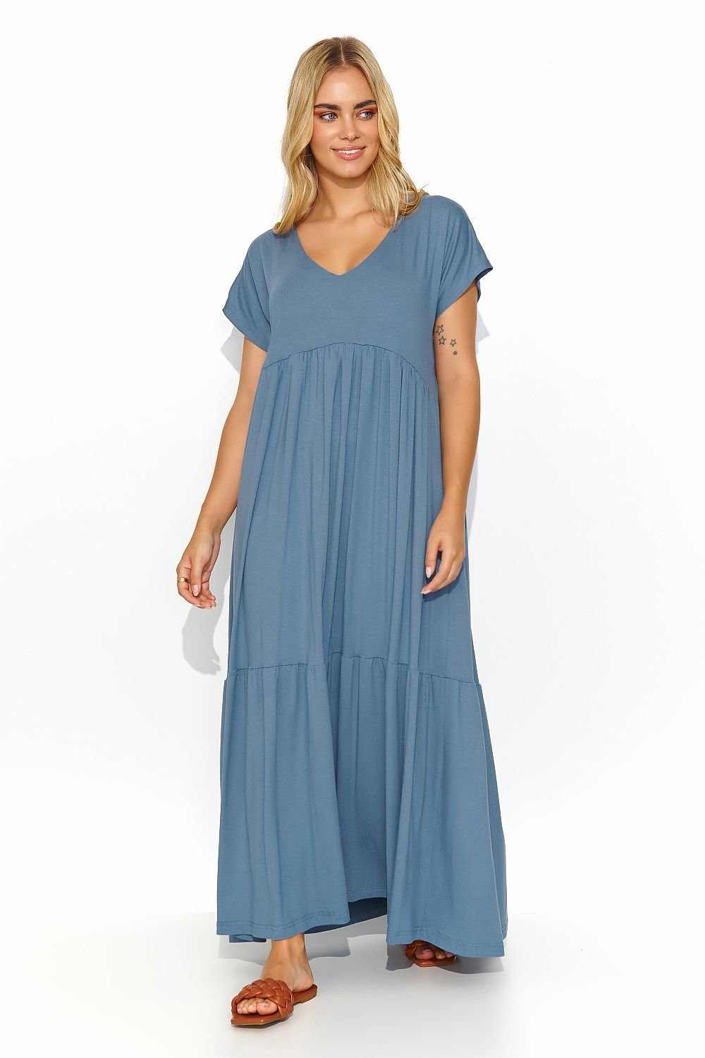 Day dress model 192956 Makadamia