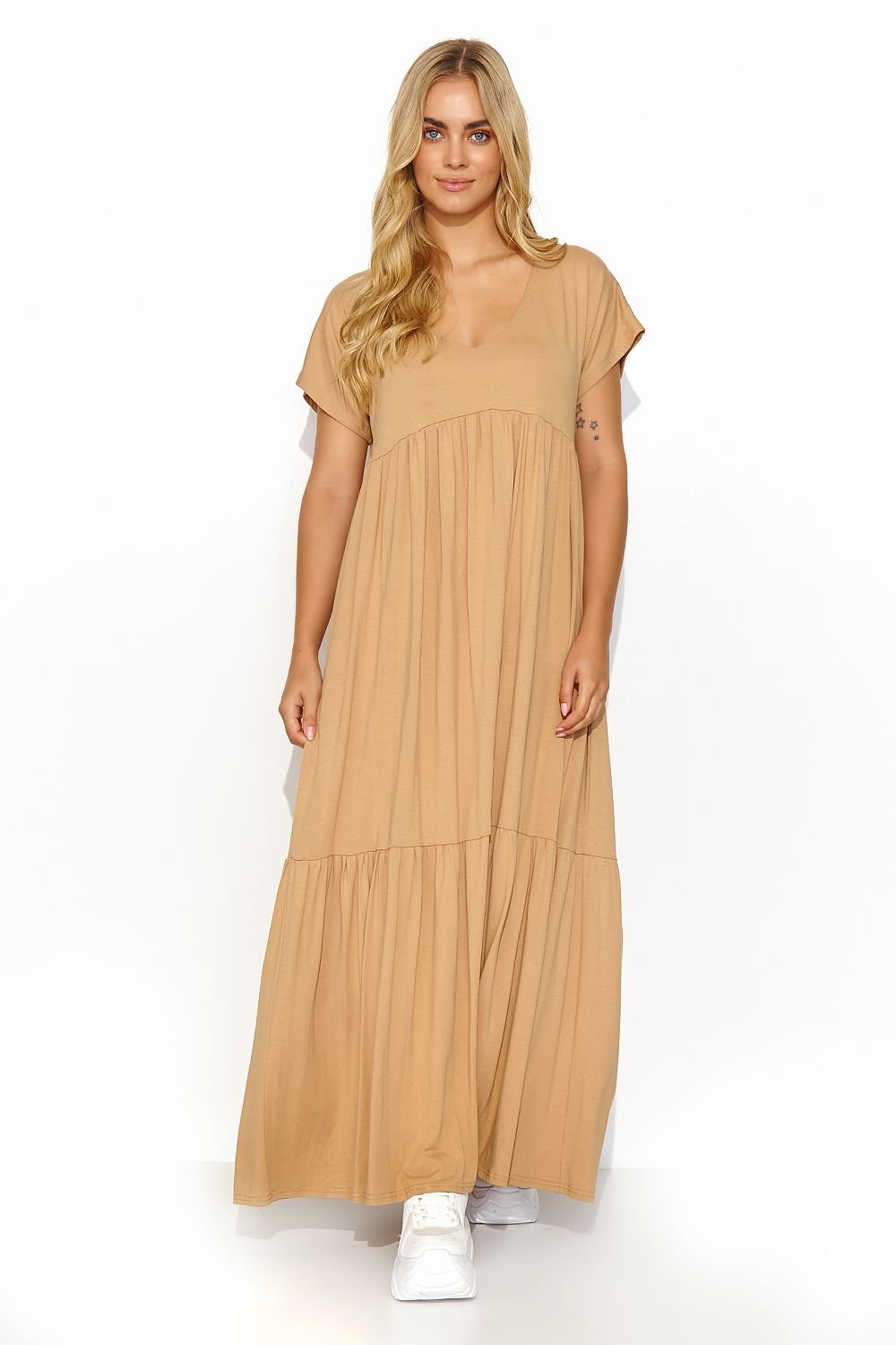Day dress model 192956 Makadamia