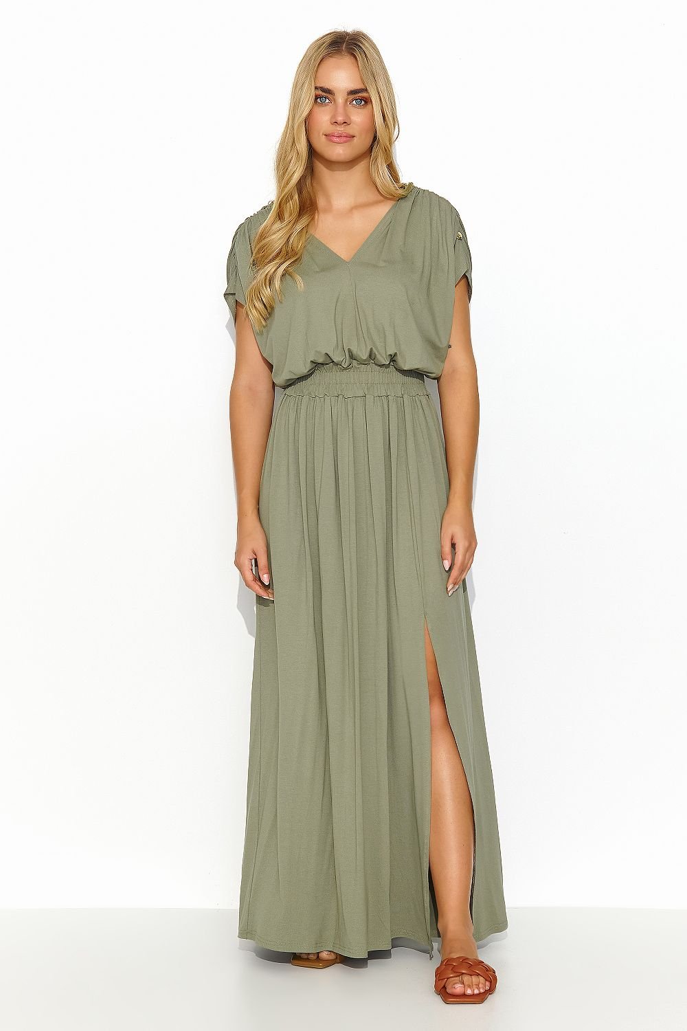 Day dress model 193207 Makadamia