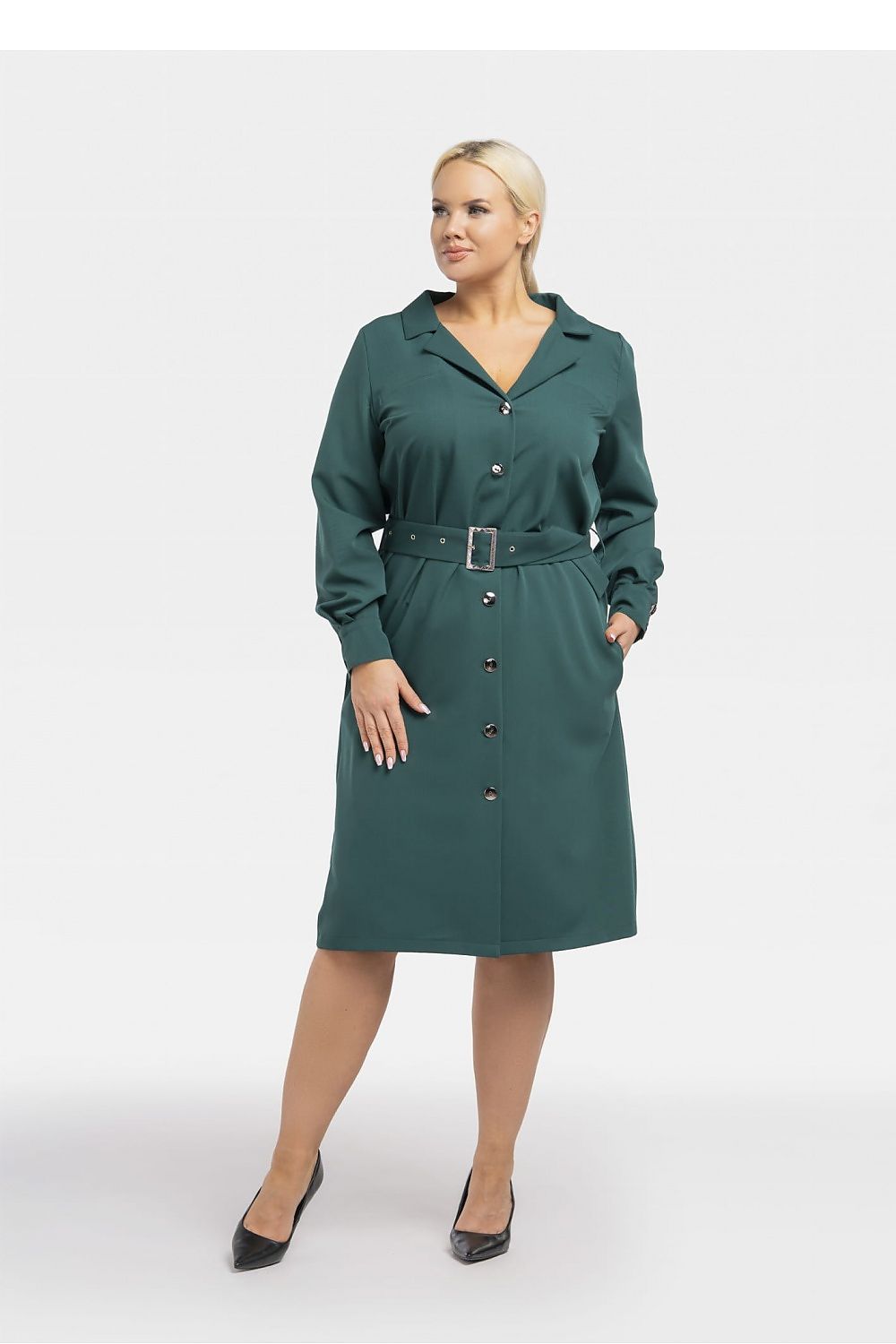 Plus size jurk model 193903 Karko