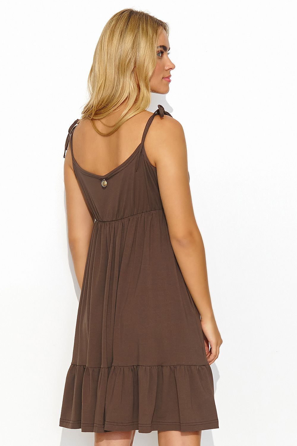 Day dress model 194339 Makadamia