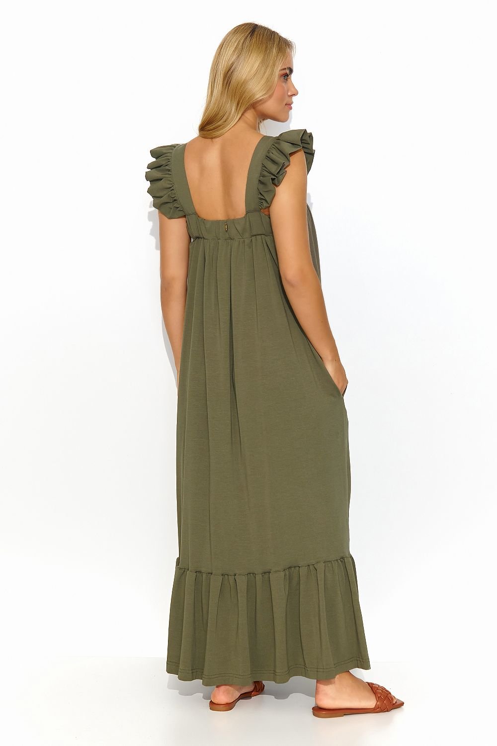 Day dress model 194345 Makadamia
