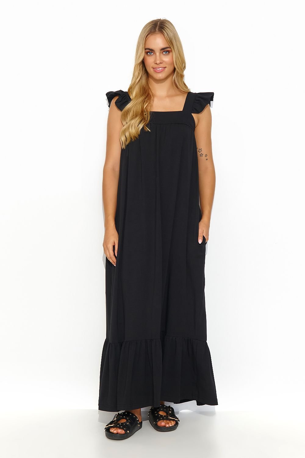 Day dress model 194345 Makadamia