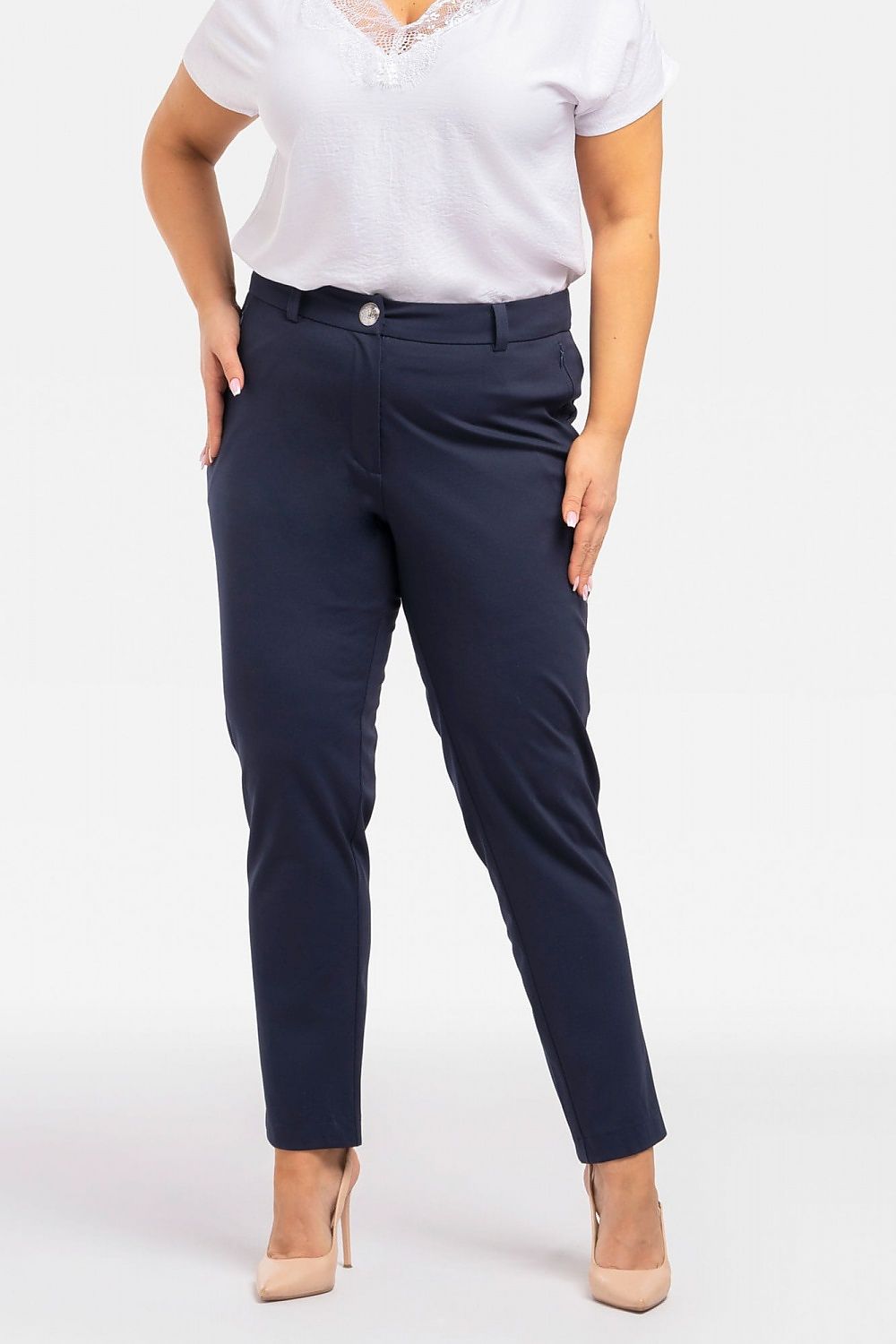 Grote maten Broek model 195032 Karko