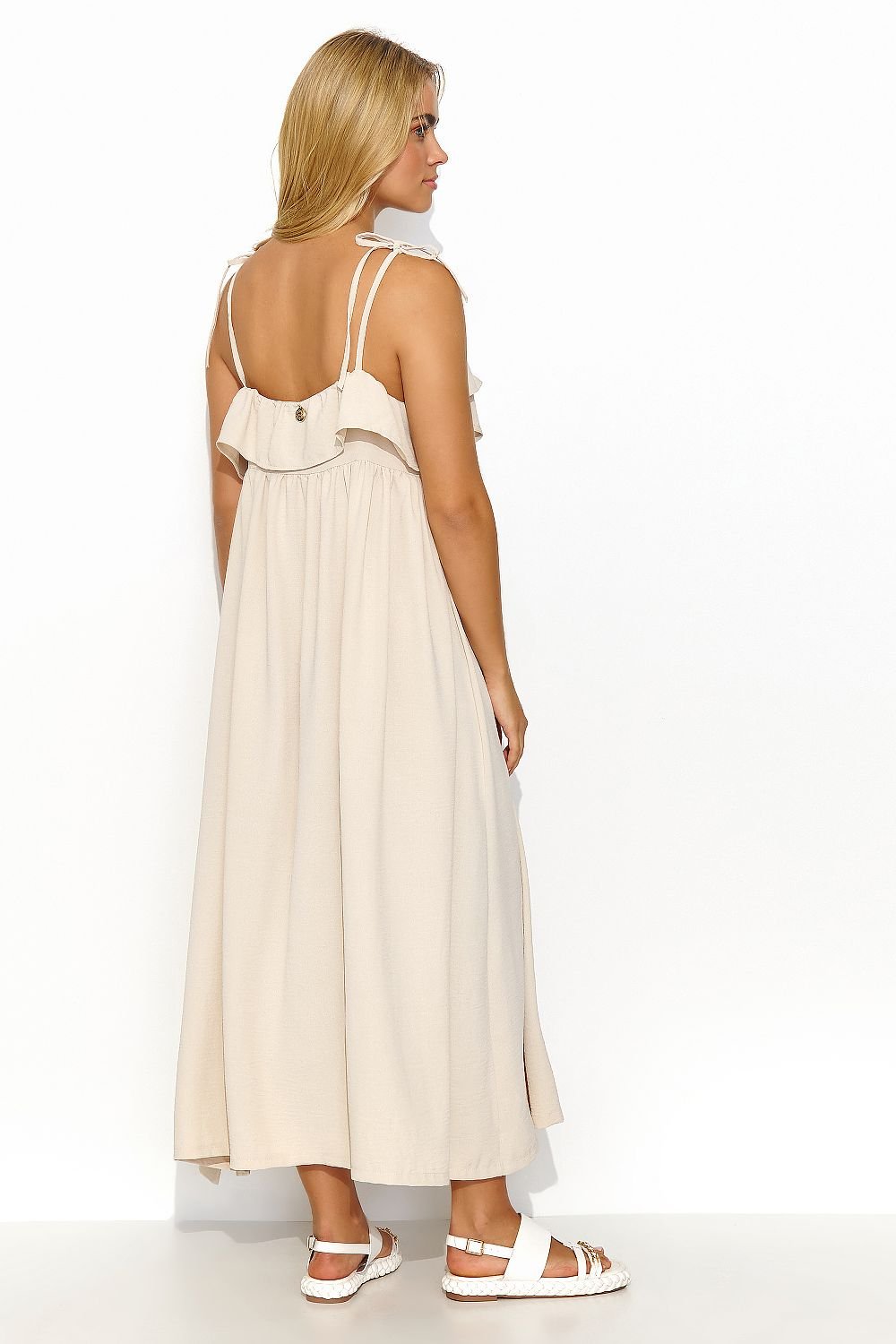 Day dress model 195014 Makadamia