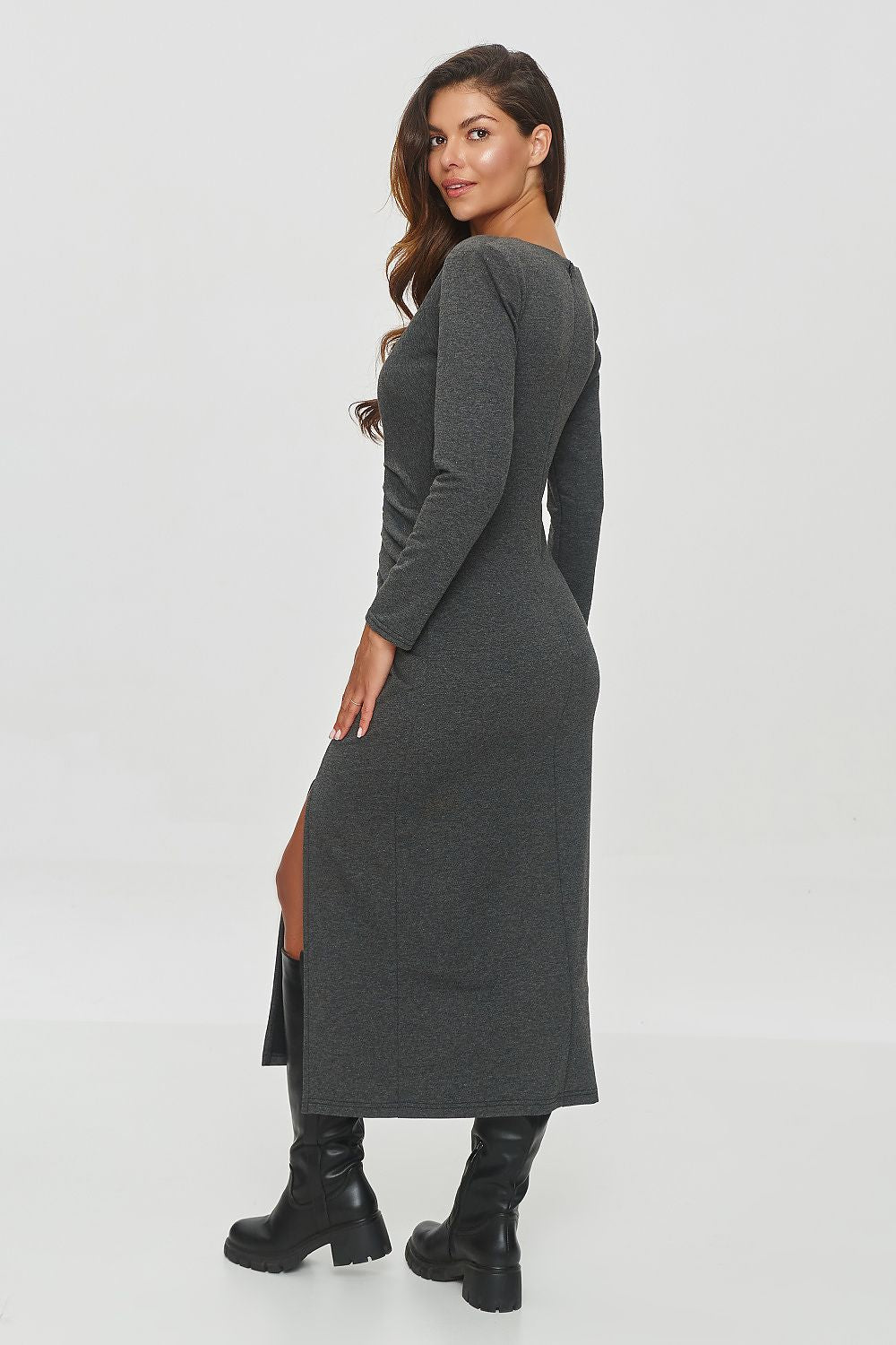 Day dress model 200035 Makadamia