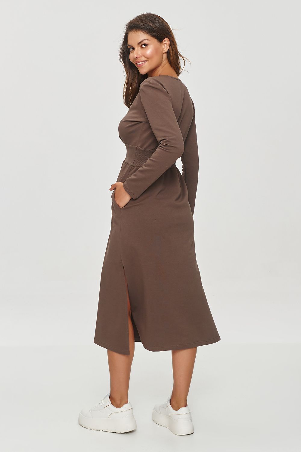 Day dress model 200039 Makadamia