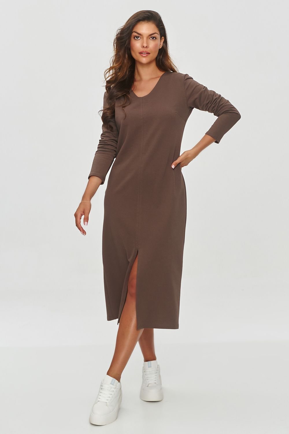 Day dress model 200065 Makadamia