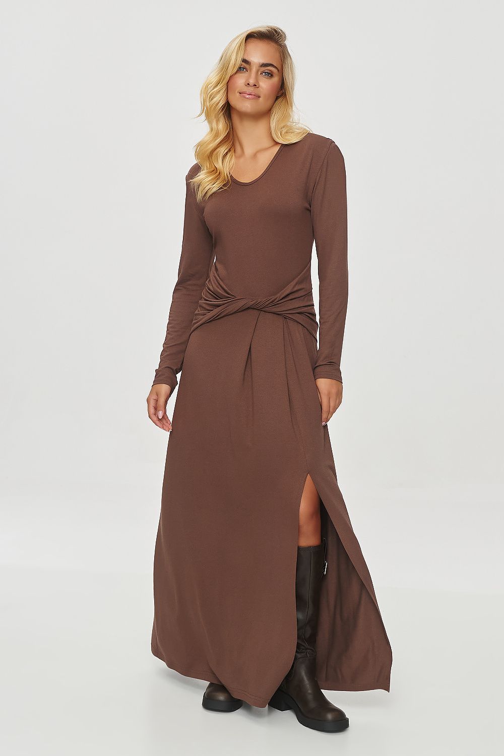 Day dress model 200074 Makadamia
