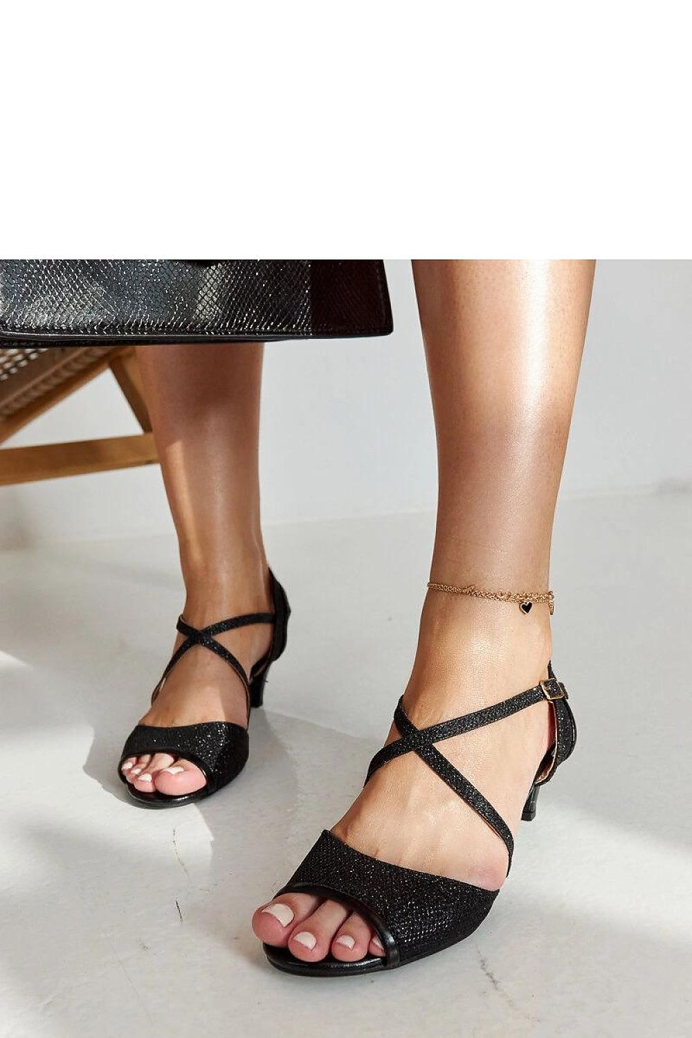 sandalen op hak model 207503 Solea