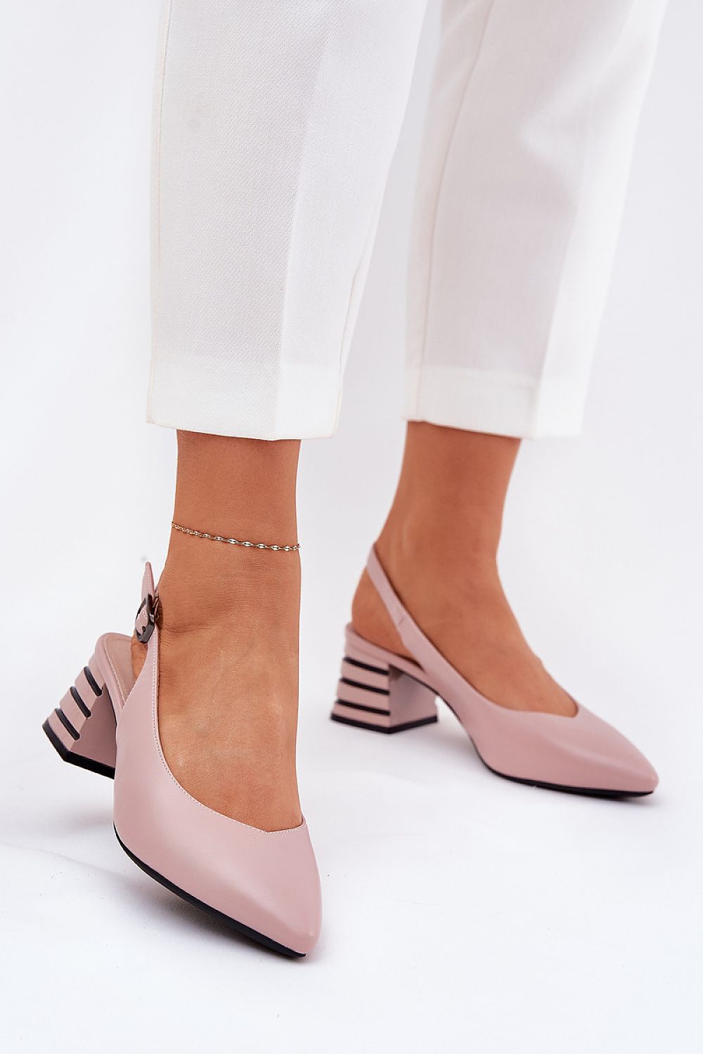sandalen op hak model 209776 Step in style
