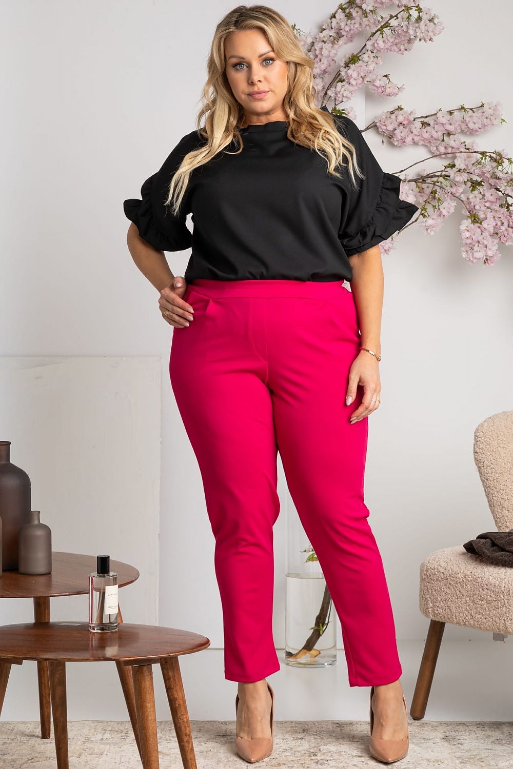 Grote maten Broek model 169226 Karko