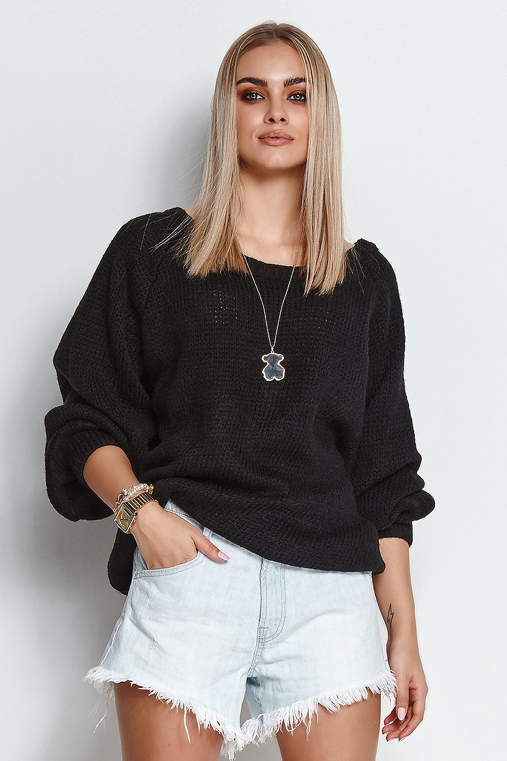 sweater model 171546 Makadamia