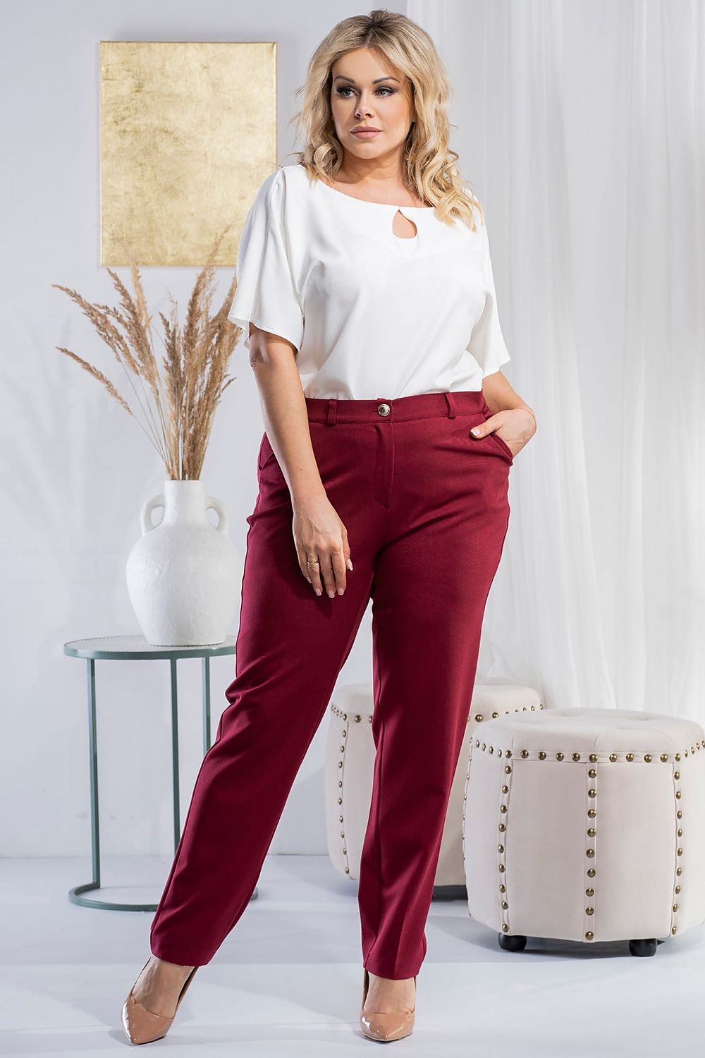 Grote maten Broek model 180475 Karko