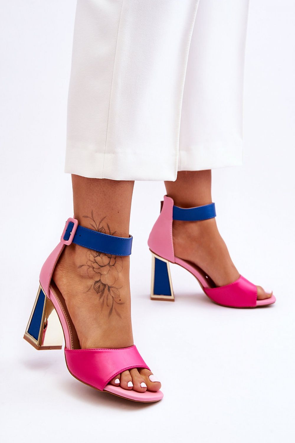 sandalen op hak model 181024 Step in style