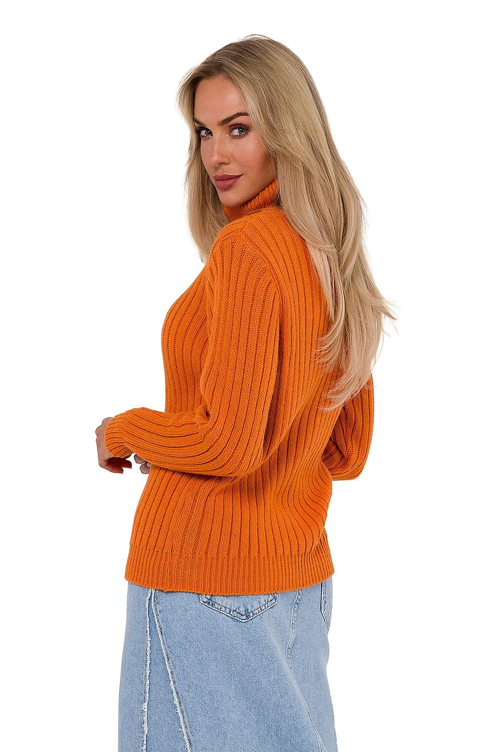 Varsovie Ribbed Elegance Golf Sweater | 184686 Tired