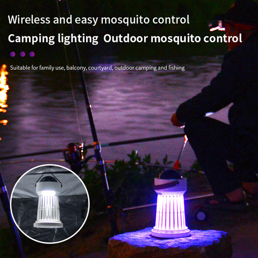 2 In 1 electronic mosquito lamp + projector + lamp