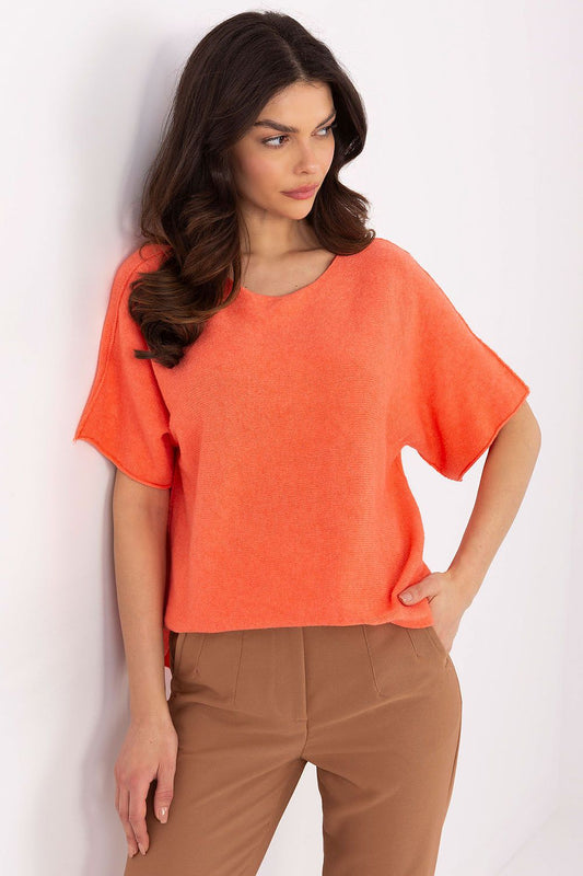  Trui met korte mouwen model 209986 Italy Moda 