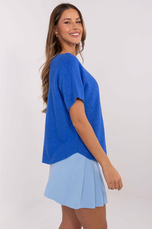  Trui met korte mouwen model 209987 Italy Moda 