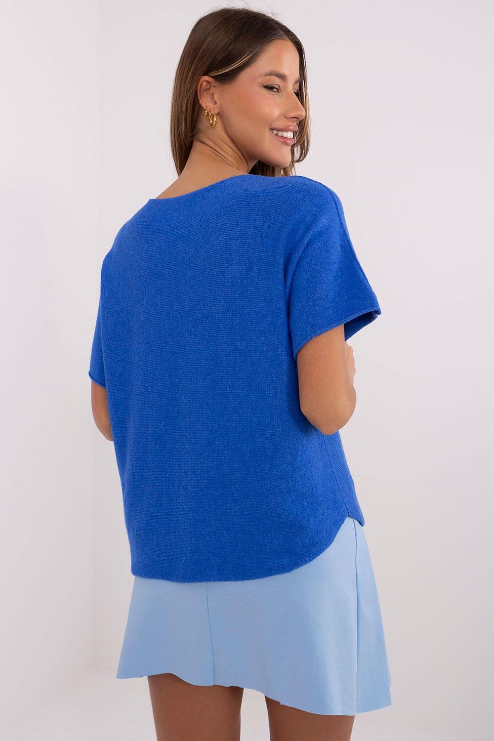  Trui met korte mouwen model 209987 Italy Moda 