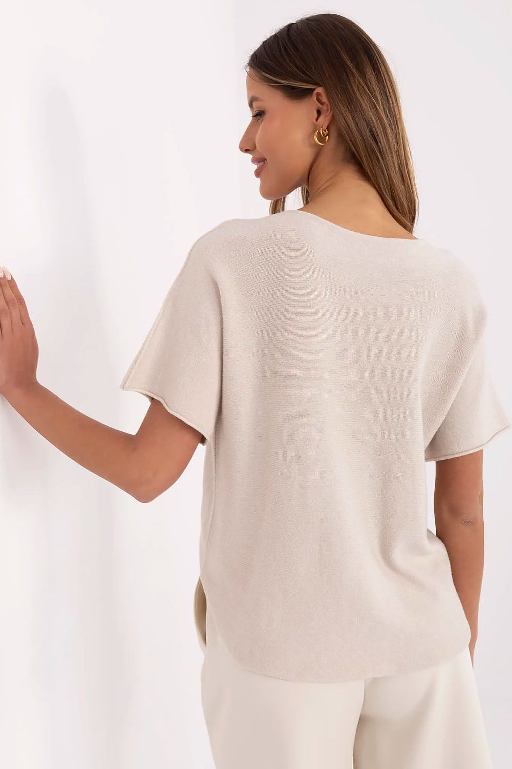  Trui met korte mouwen model 209989 Italy Moda 