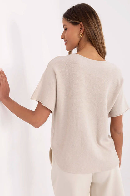  Trui met korte mouwen model 209989 Italy Moda 