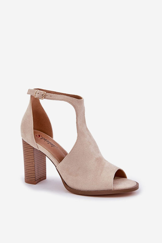  sandalen op hak model 210153 Step in style 