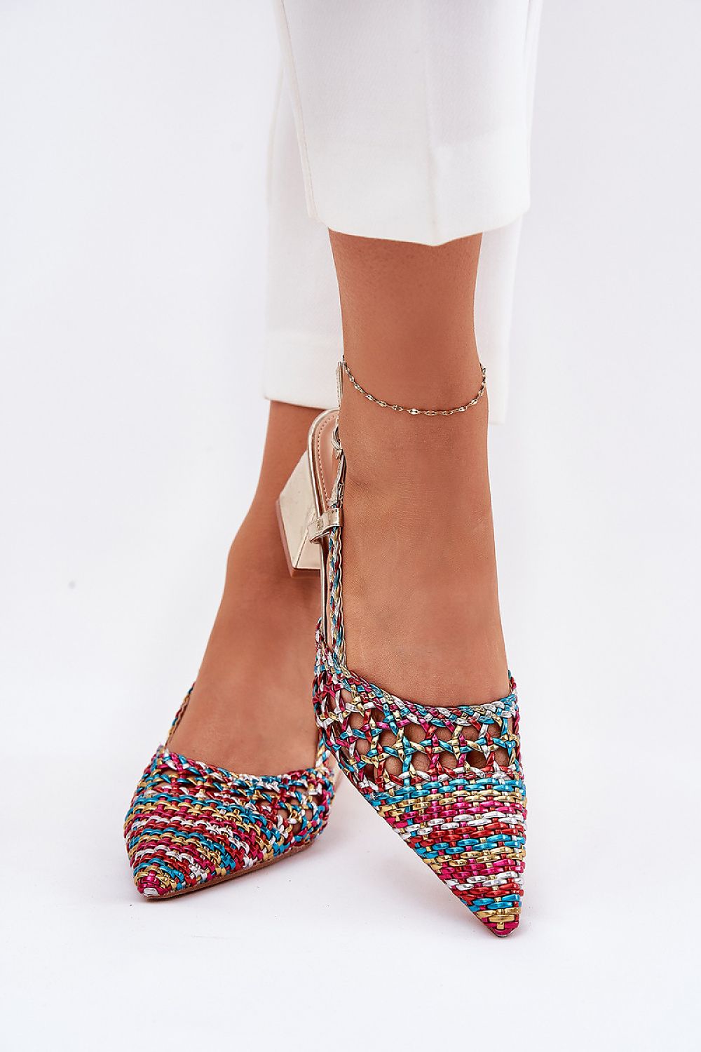  sandalen op hak model 210806 Step in style 