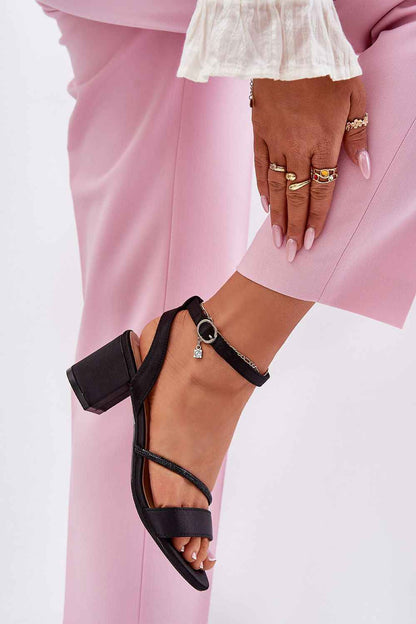 sandalen op hak model 213009