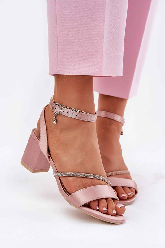 sandalen op hak model 213010