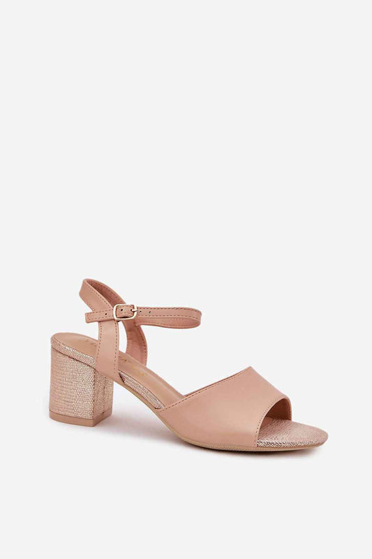 sandalen op hak model 213011