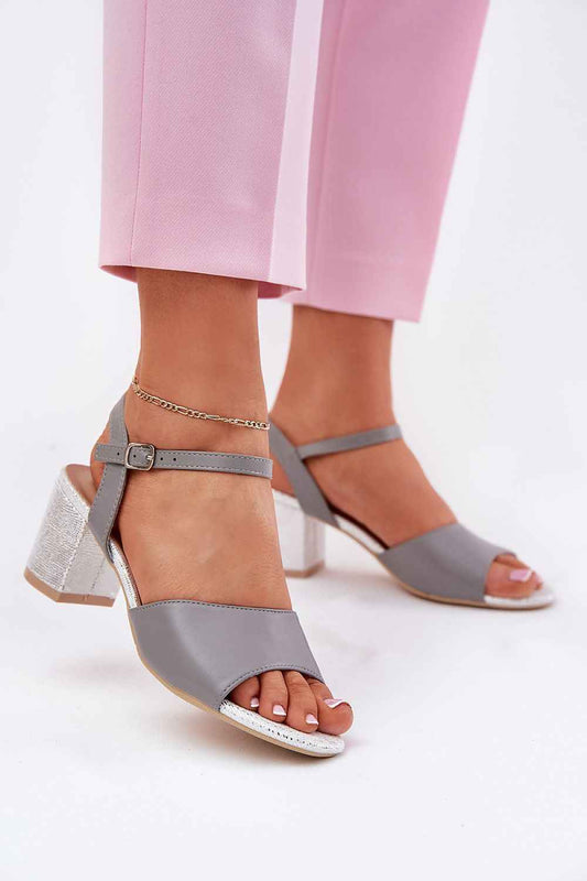 sandalen op hak model 213012
