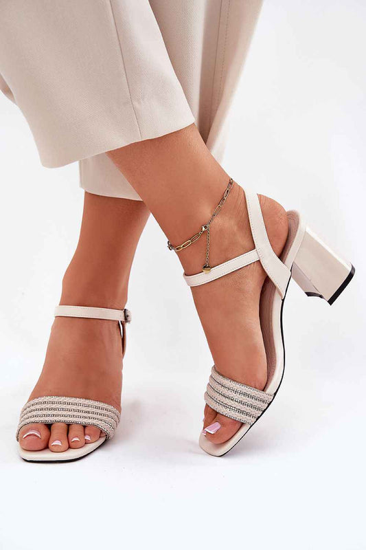 sandalen op hak model 213018