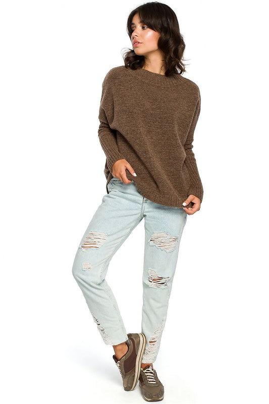 KimonPlush Sweater – Elegant Versatility for Every Look | 124225 BE Knit