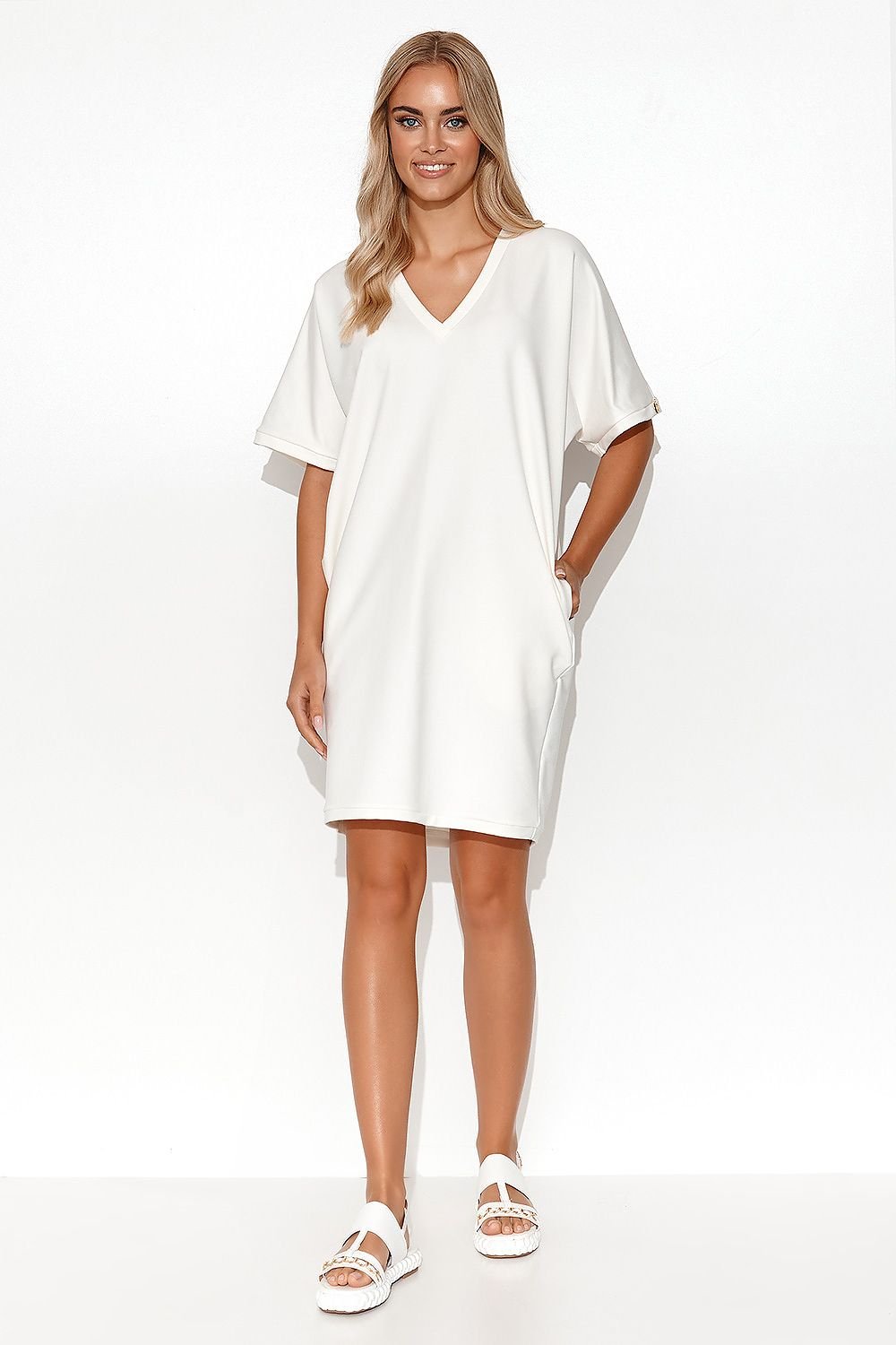 Day dress model 175672 Makadamia